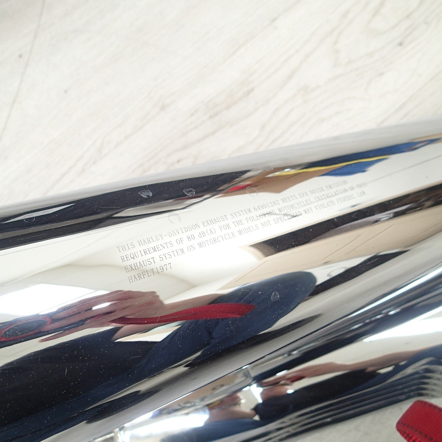 Harley 17-24 CVO Touring ROAD GLIDE Chrome Muffler Exhaust 64901282 64901280