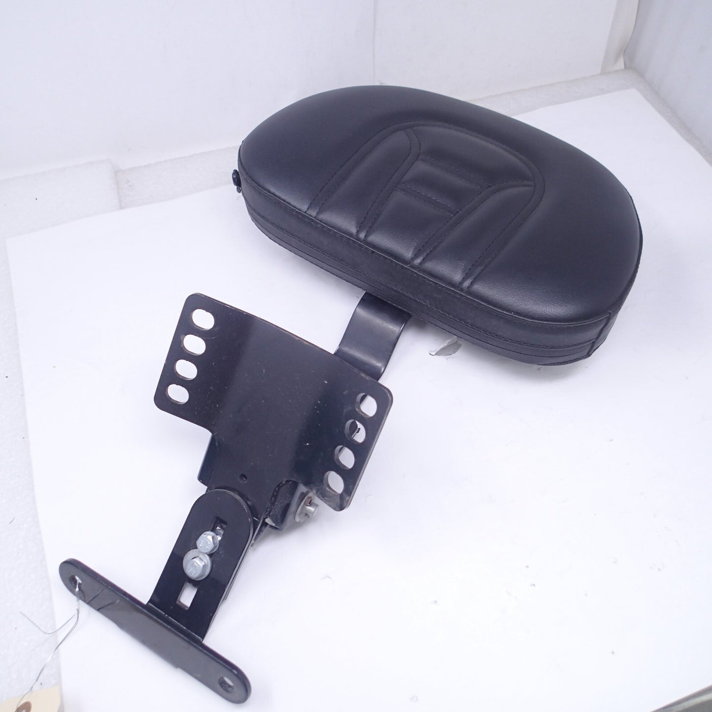 Adjustable Plug-In Driver Rider Backrest For 97-23 Harley Touring