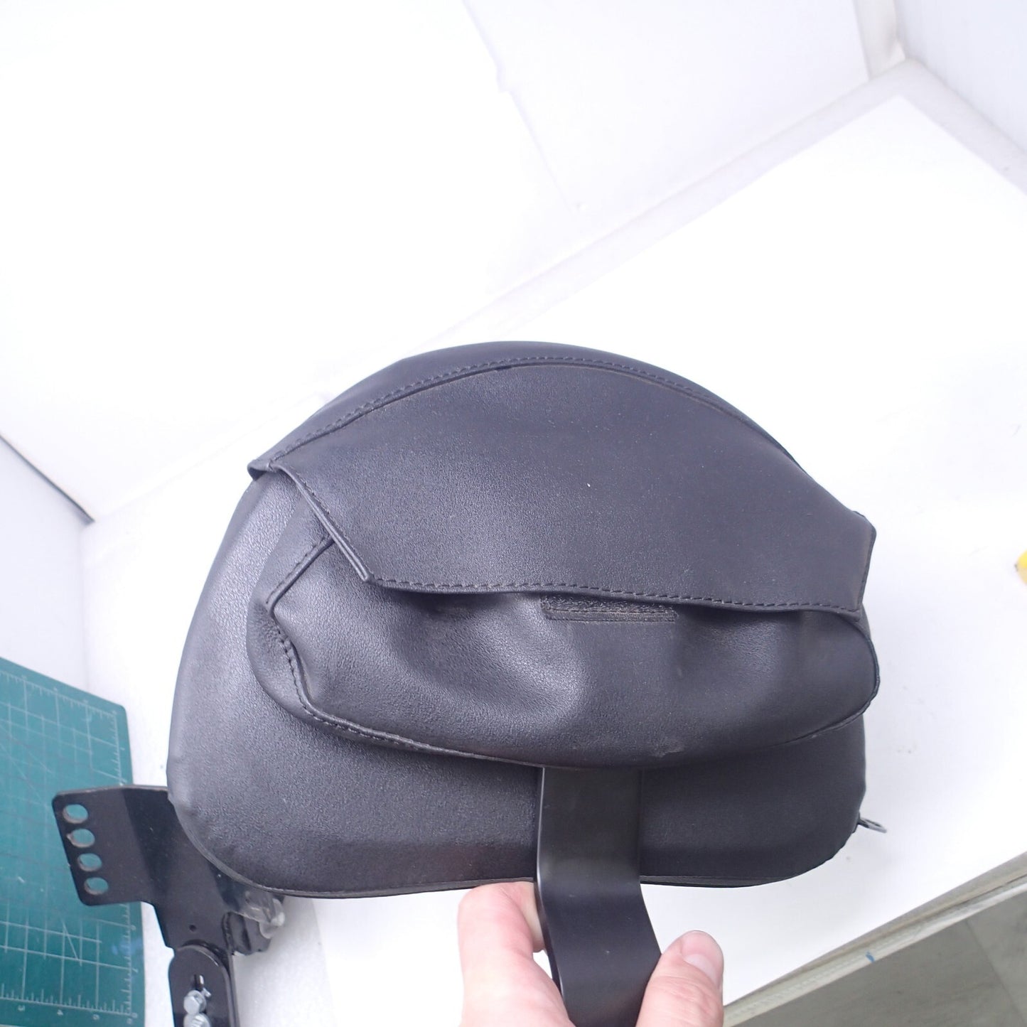 Adjustable Plug-In Driver Rider Backrest For 97-23 Harley Touring