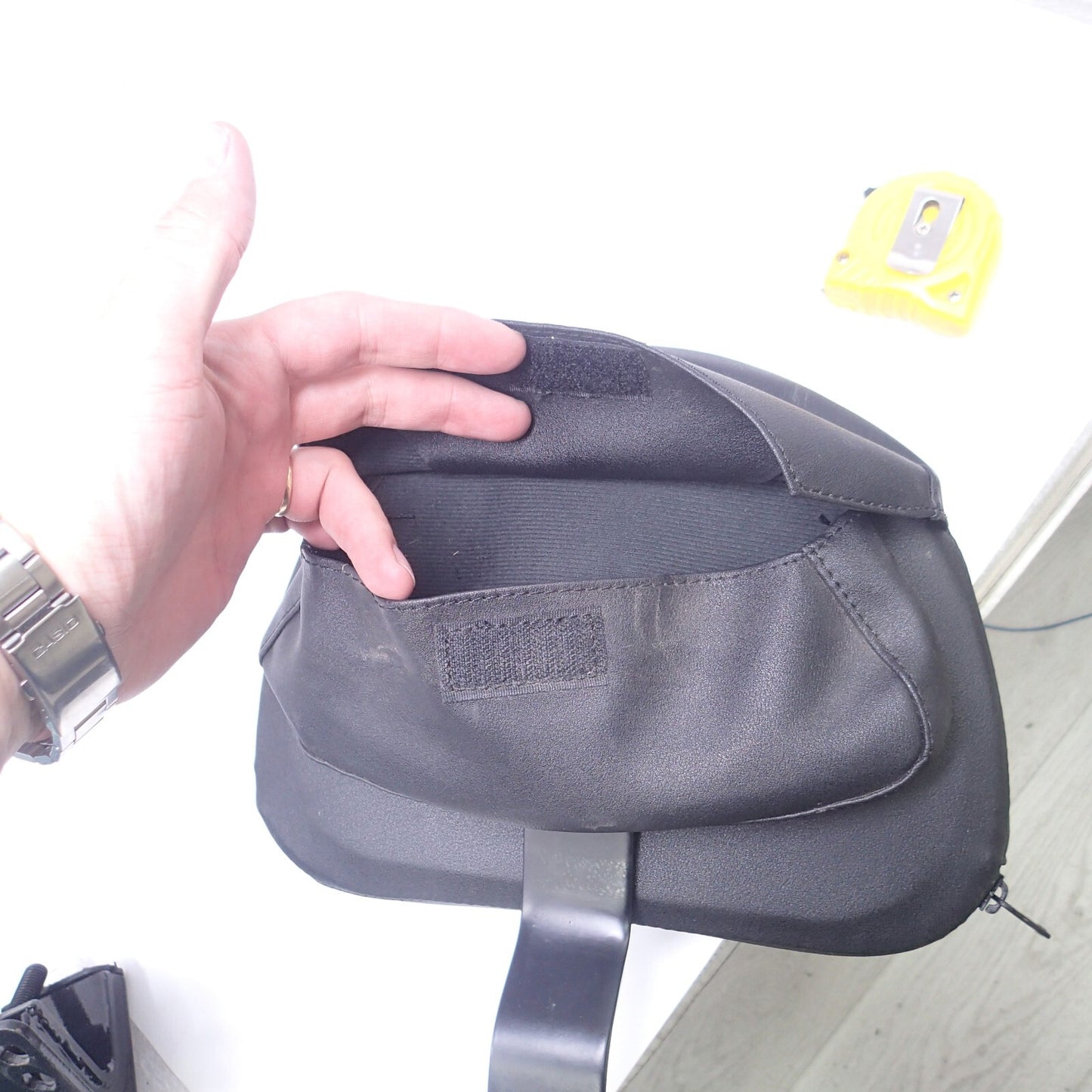 Adjustable Plug-In Driver Rider Backrest For 97-23 Harley Touring