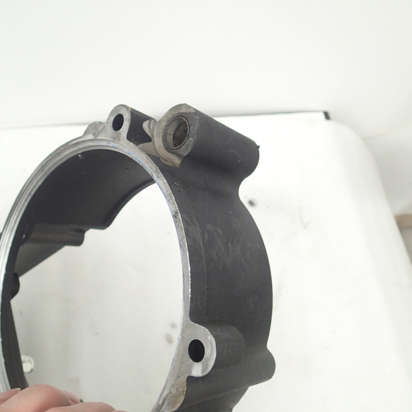 Harley-Davidson 2001-2006 FL Touring Wrinkle Black Inner Primary Cover 60677-01B