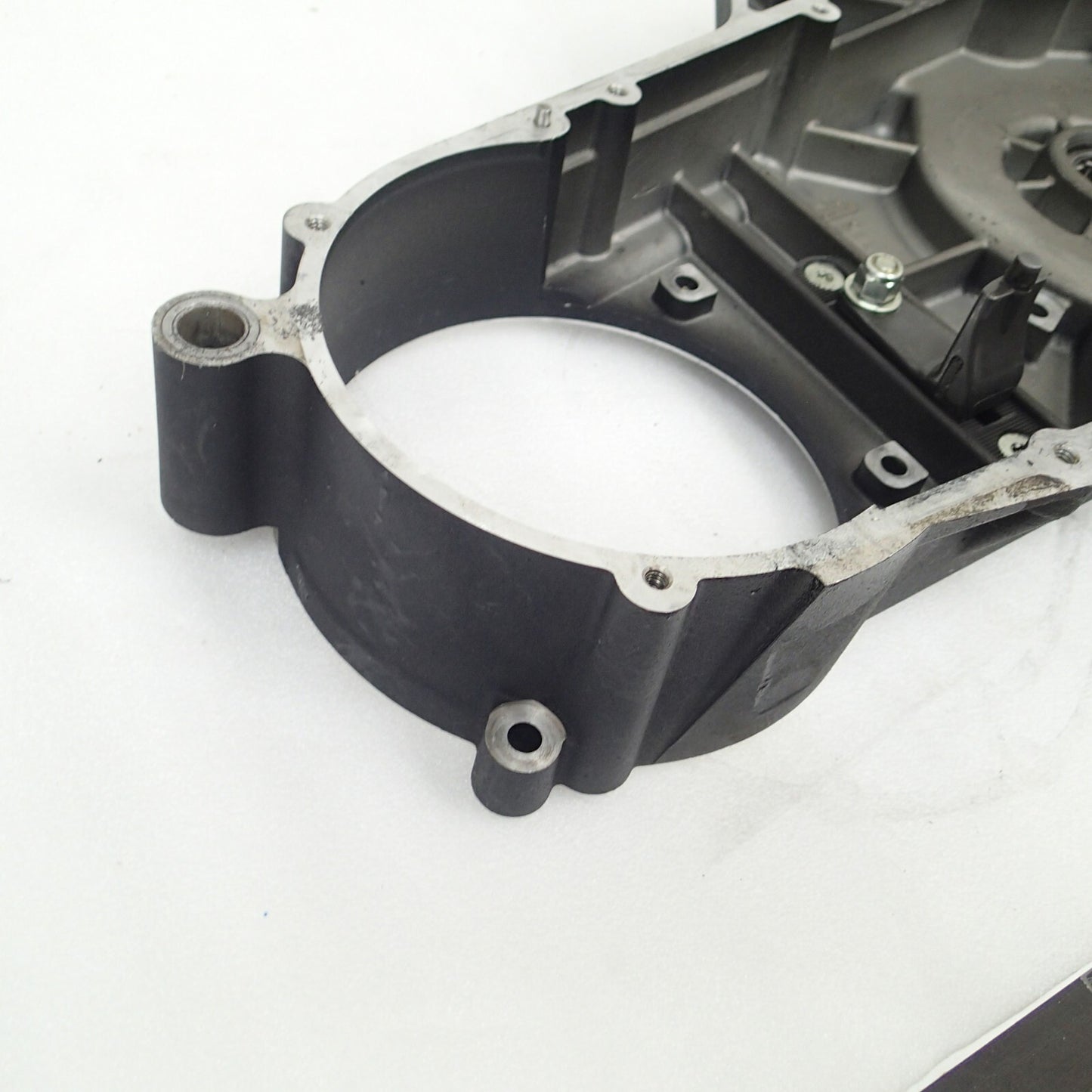 Harley-Davidson 2001-2006 FL Touring Wrinkle Black Inner Primary Cover 60677-01B