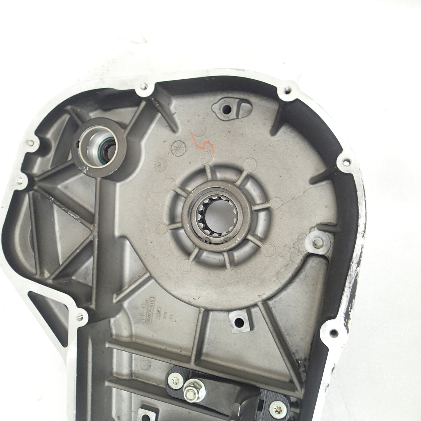 Harley-Davidson 2001-2006 FL Touring Wrinkle Black Inner Primary Cover 60677-01B