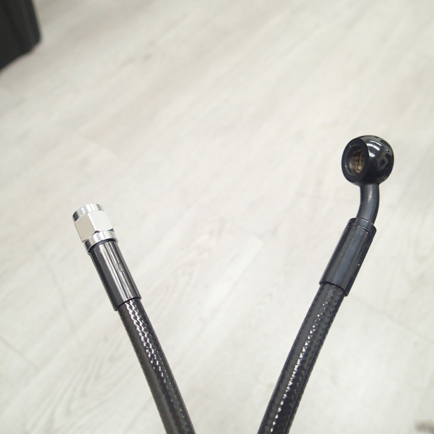 Harley Davidson New Upper Black Upper Brake  Line Touring? 34"  41800282