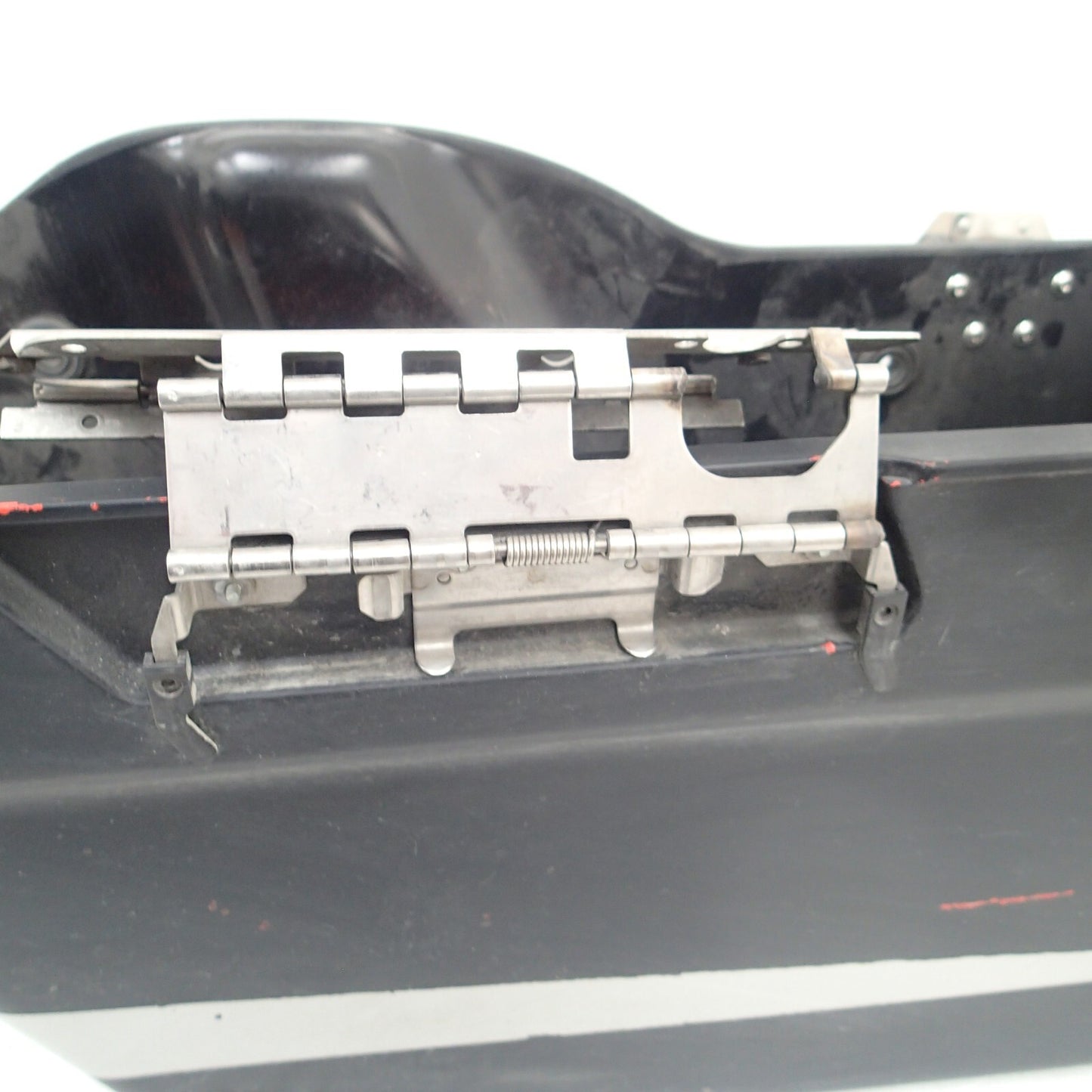 97-13 OEM Harley-Davidson Left Side Touring Saddlebag Bottom Black Denim For Par