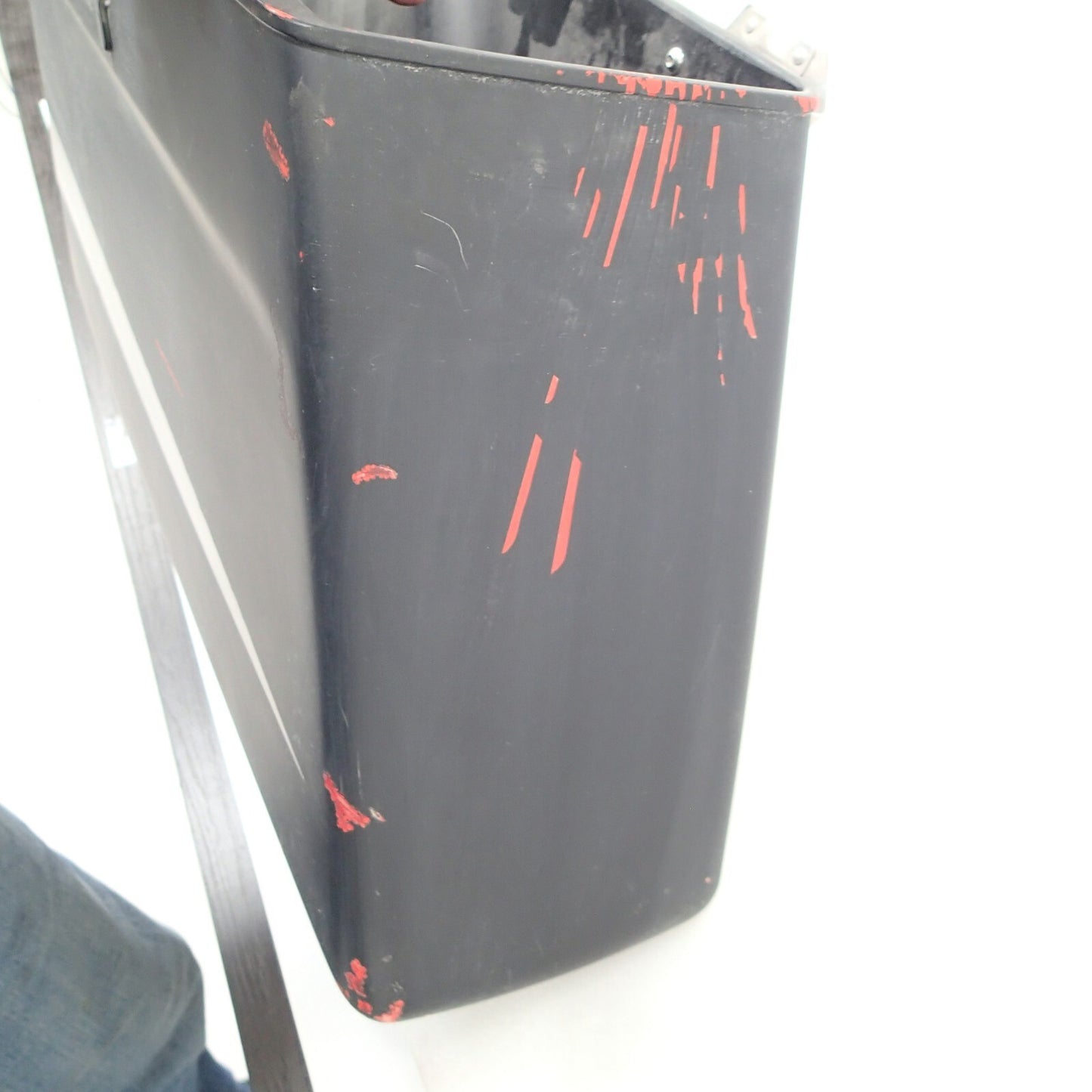 97-13 OEM Harley-Davidson Left Side Touring Saddlebag Bottom Black Denim For Par