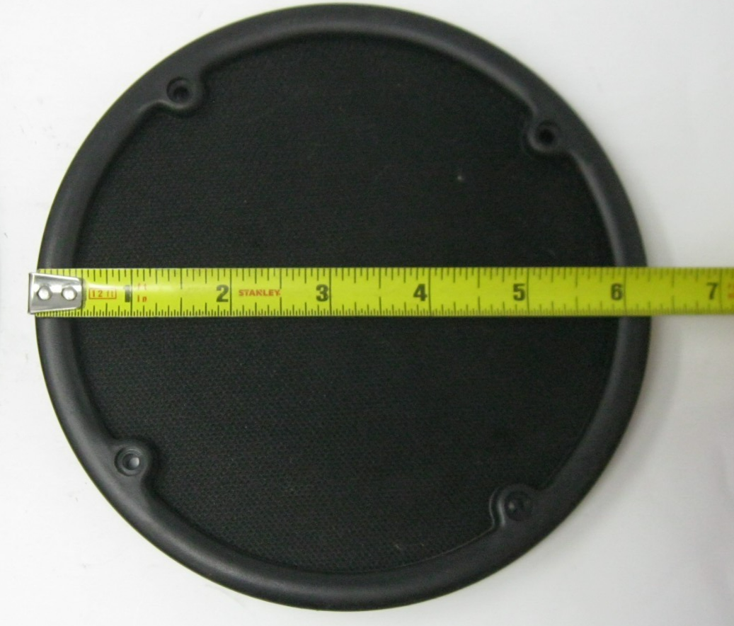 Harley-Davidson OEM Touring 6-3/8"  4 Hole Speaker Grilles