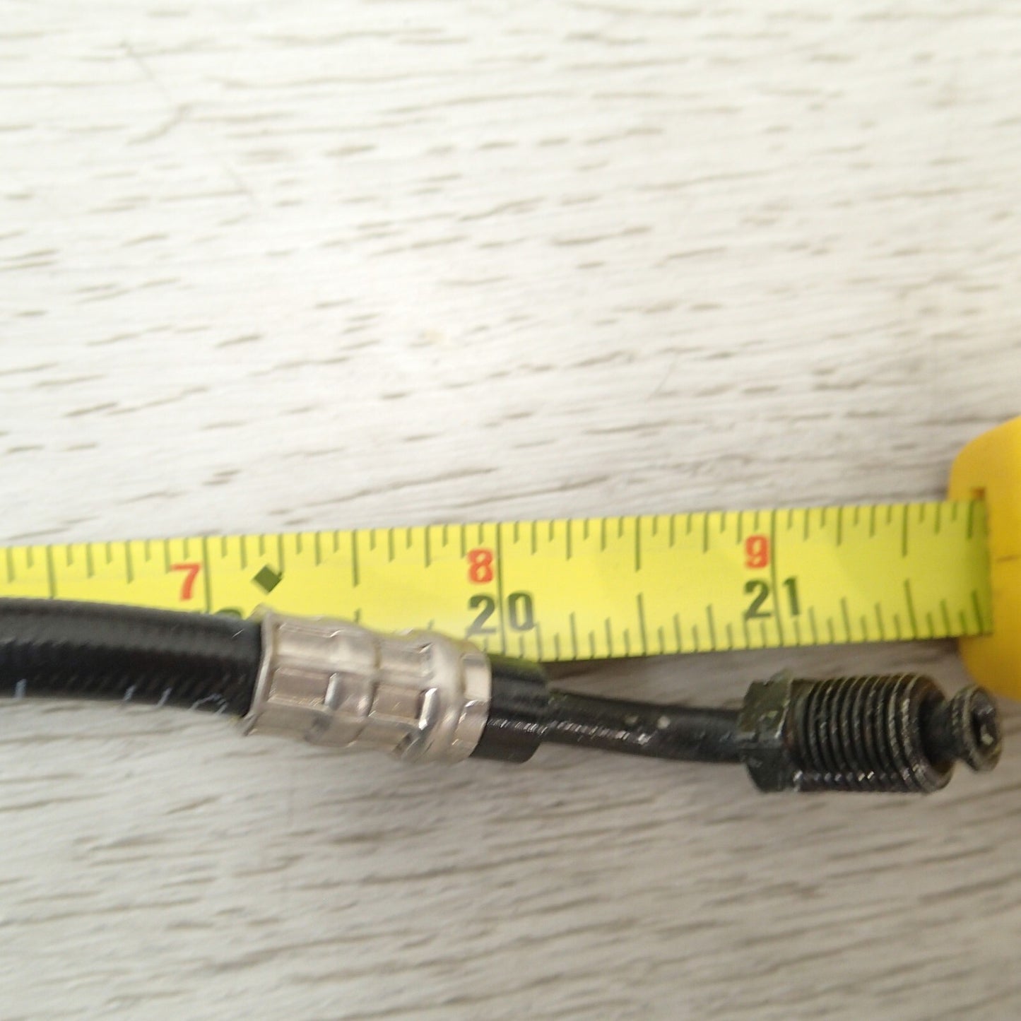 Harley Dyna Brake Line aABS Front Upper 20"