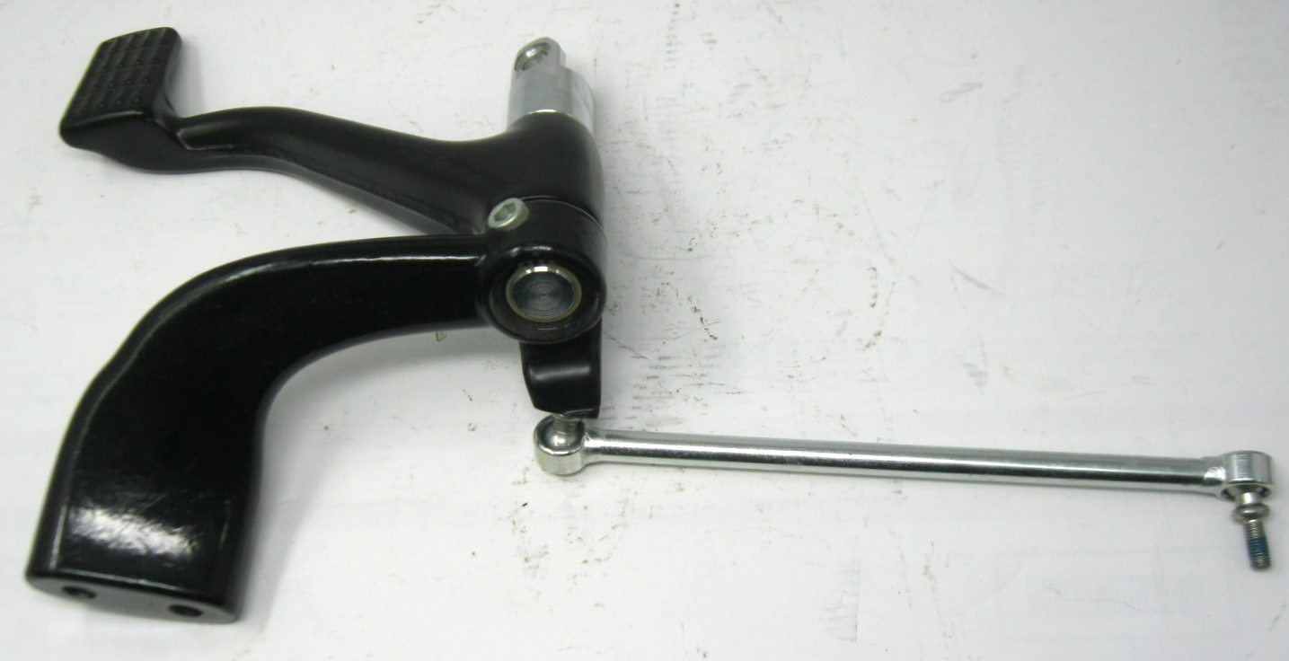 Harley-Davidson OEM 04-13 XL Mid Control Rear Brake Pedal & Mount Assembly