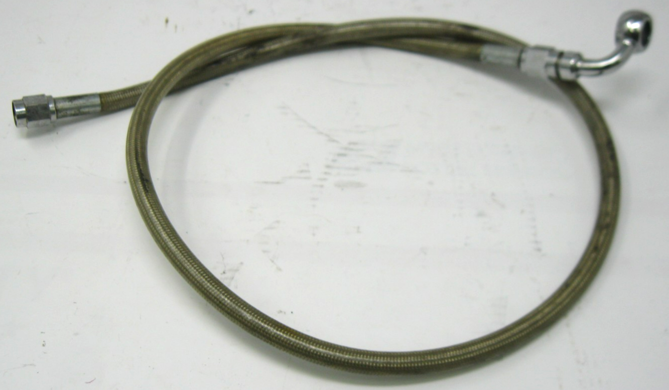 Unbranded Appx. 30" Braided Brake Line for Harley-Davidson (Unknown Fitment)