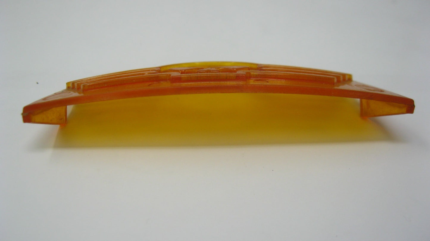Unbranded Curved Skull Amber Fender Tip Lens (Unknown Fitment)