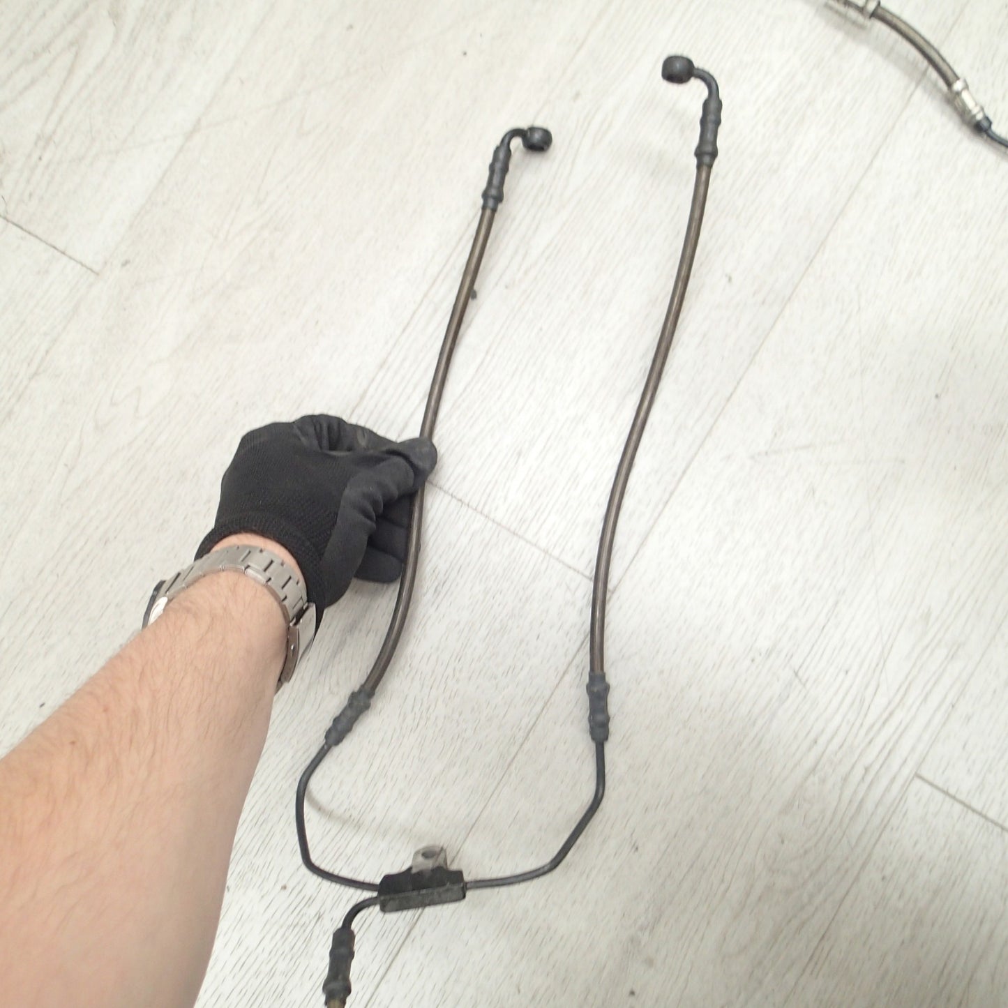 41800193 BRAKELINE, FRONT, LOWER, ABS HARLEY FLTRXSE2 CVO ROAD GLIDE