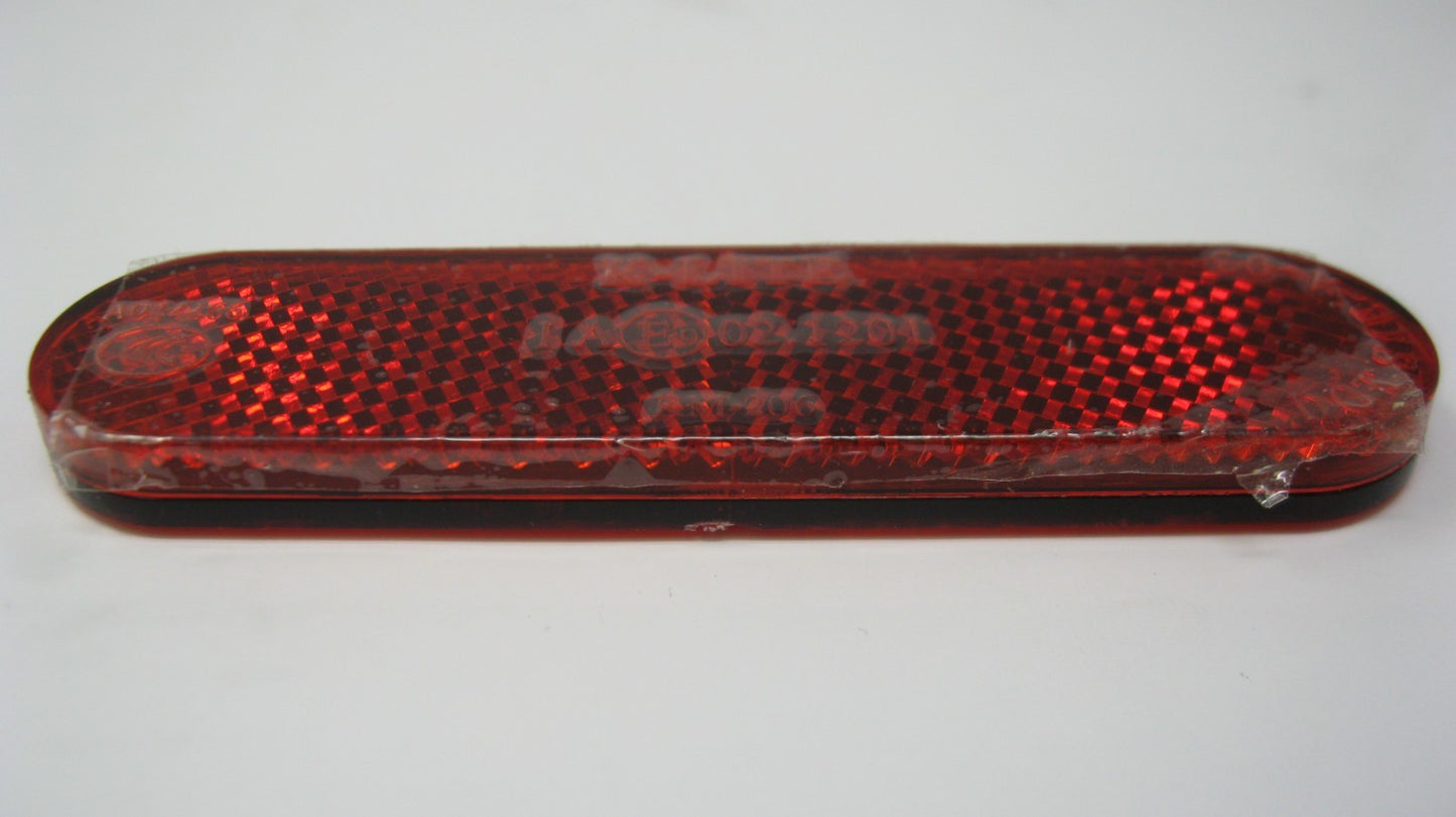 K-Lite 3.75" x 7/8" Motorcycle Reflector marked KM-200 (Unknown Fitment)