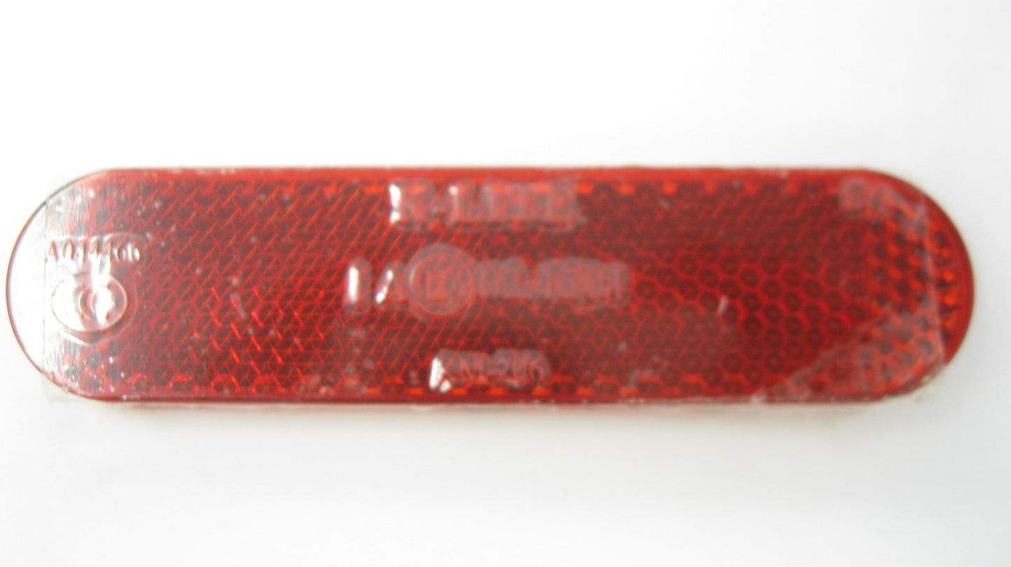 K-Lite 3.75" x 7/8" Motorcycle Reflector marked KM-200 (Unknown Fitment)