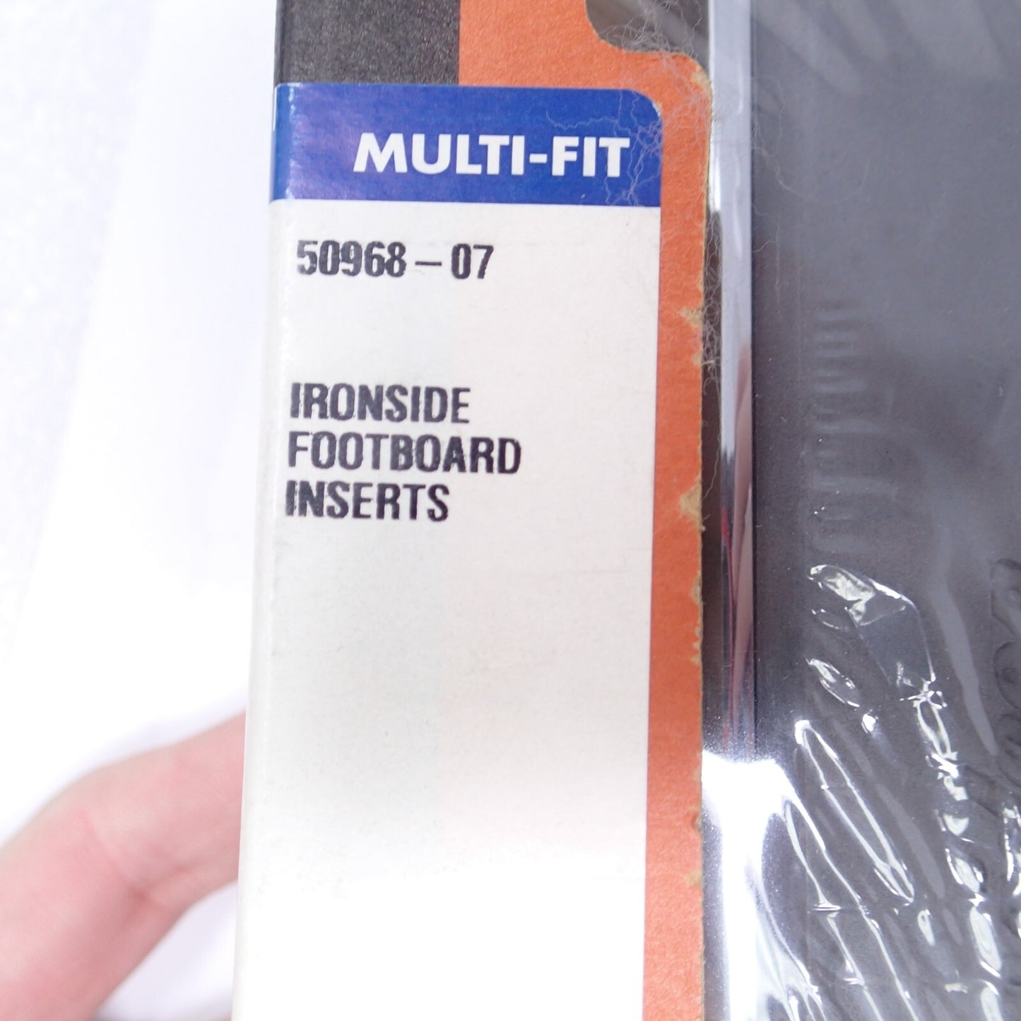 Harley Ironside Rider Footboard Inserts New - 50968-07