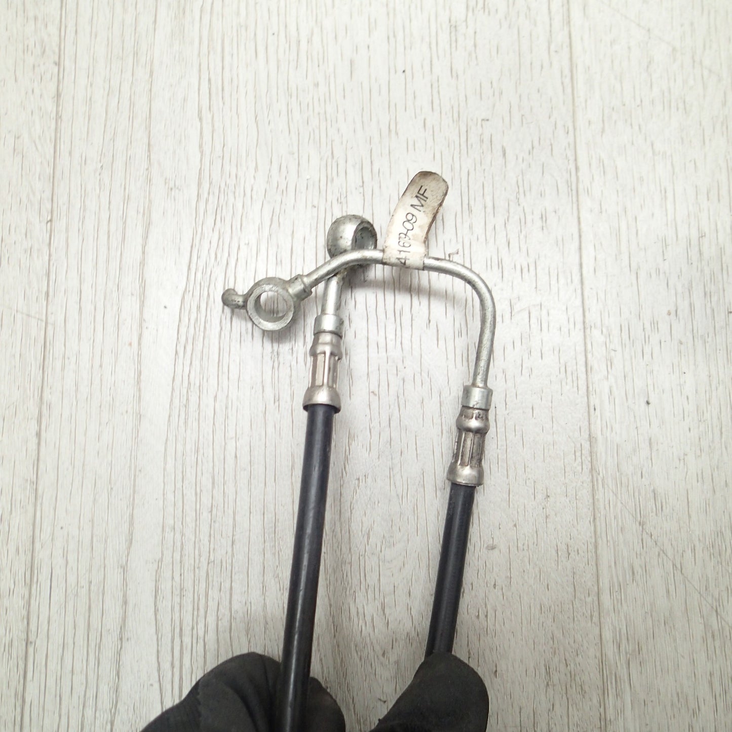 2010 Harley Electra Glide Front ABS Brake Hose Line MODULE TO MASTER 41679-09