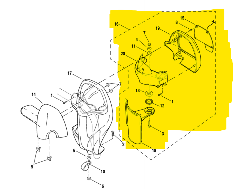 Harley-Davidson OEM 05-13 FLTRU, FLHTK LEFT Storage Compartment Assy. 58683-05
