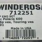 PARTIAL Top End Set of Winderosa Gaskets for Polaris 600 XC, SP, Ves 712251