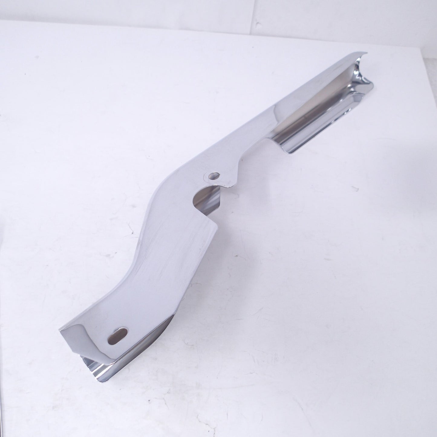 47502-97 HARLEY-DAVIDSON CHROME LEFT REAR FENDER STRUT FRAME COVER  SINGLE
