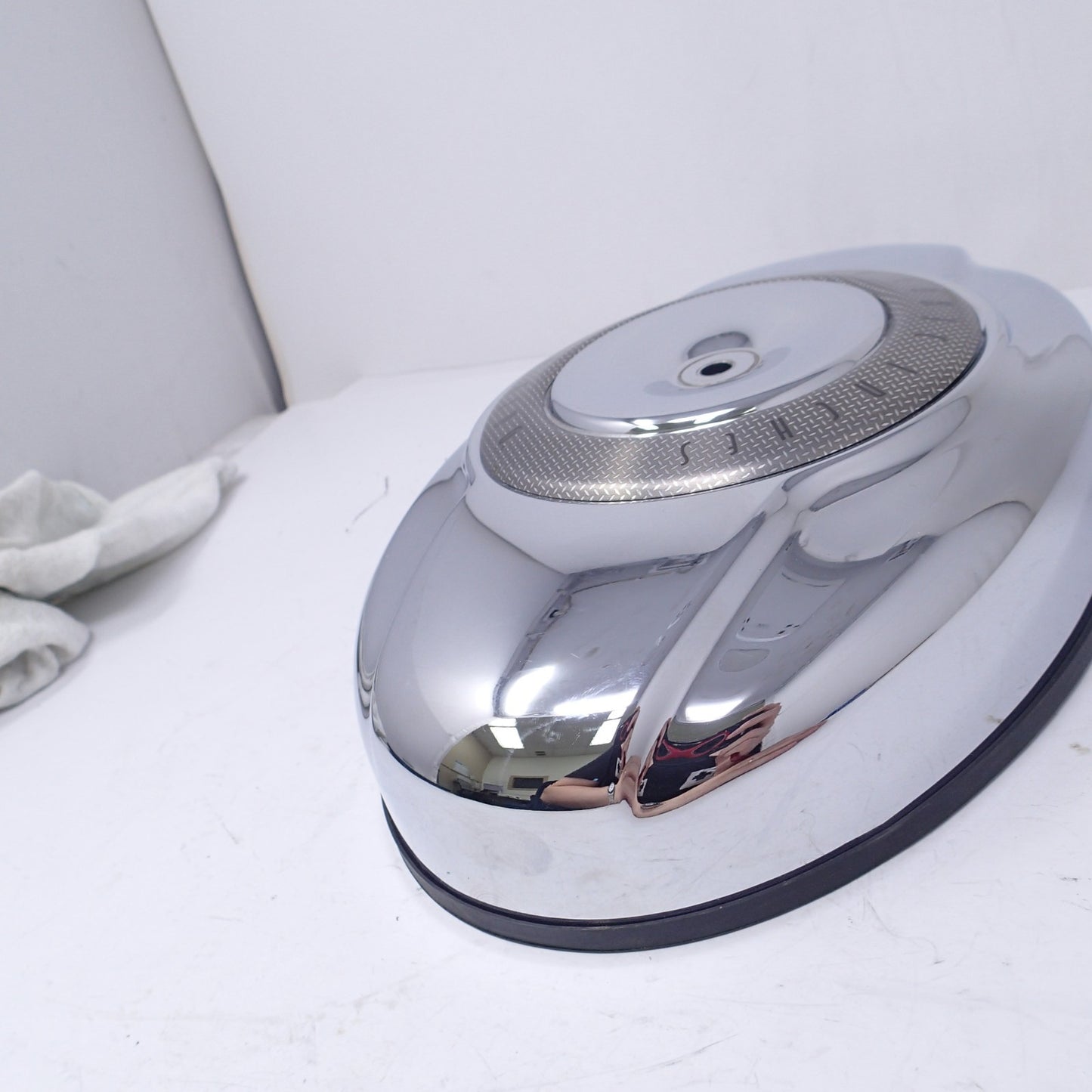 96inch cubic HARLEY-DAVIDSON OEM CHROME AIR CLEANER  29121-07