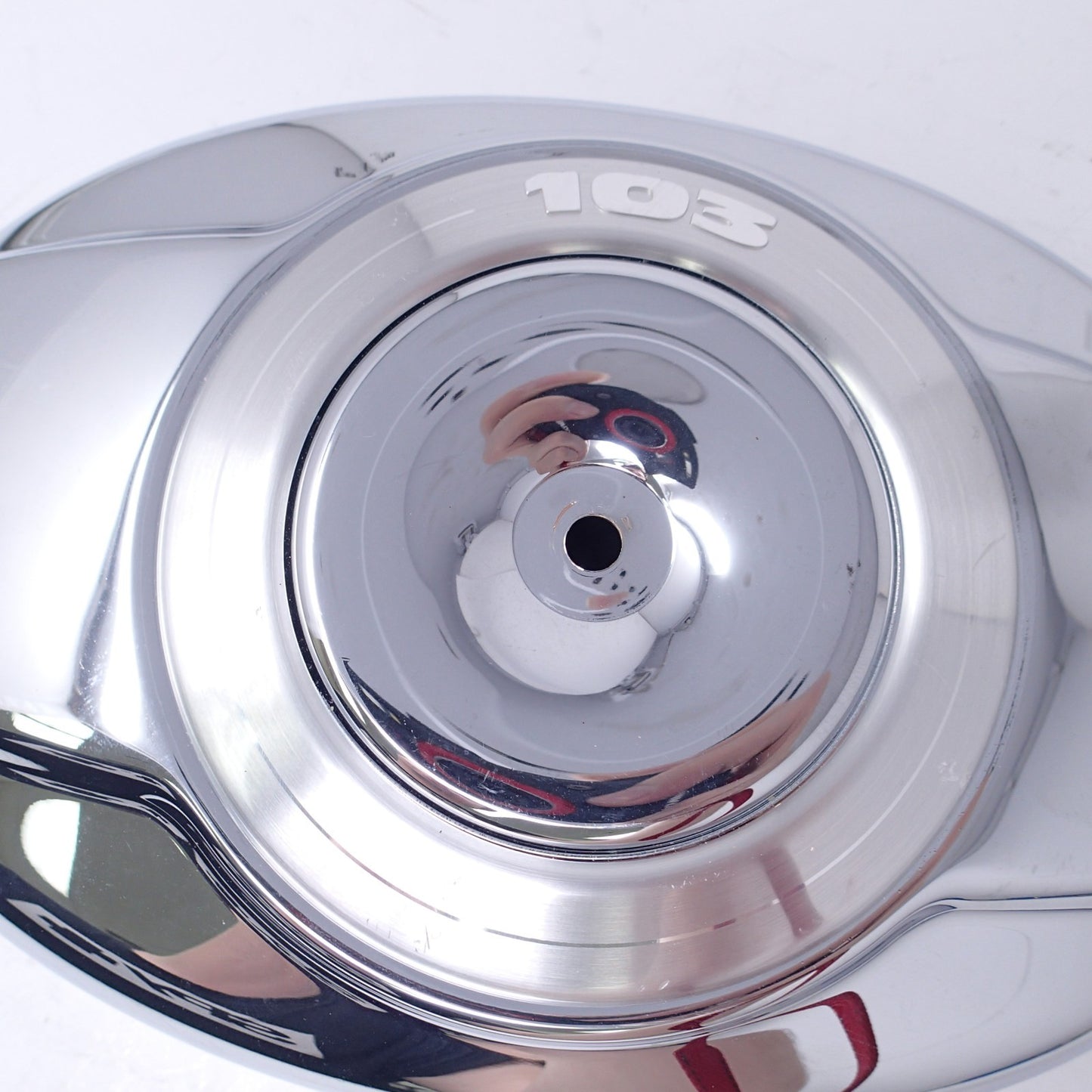 Harley Davidson Chrome Stock Air Intake Cleaner Filter Cover 103 cubic inches