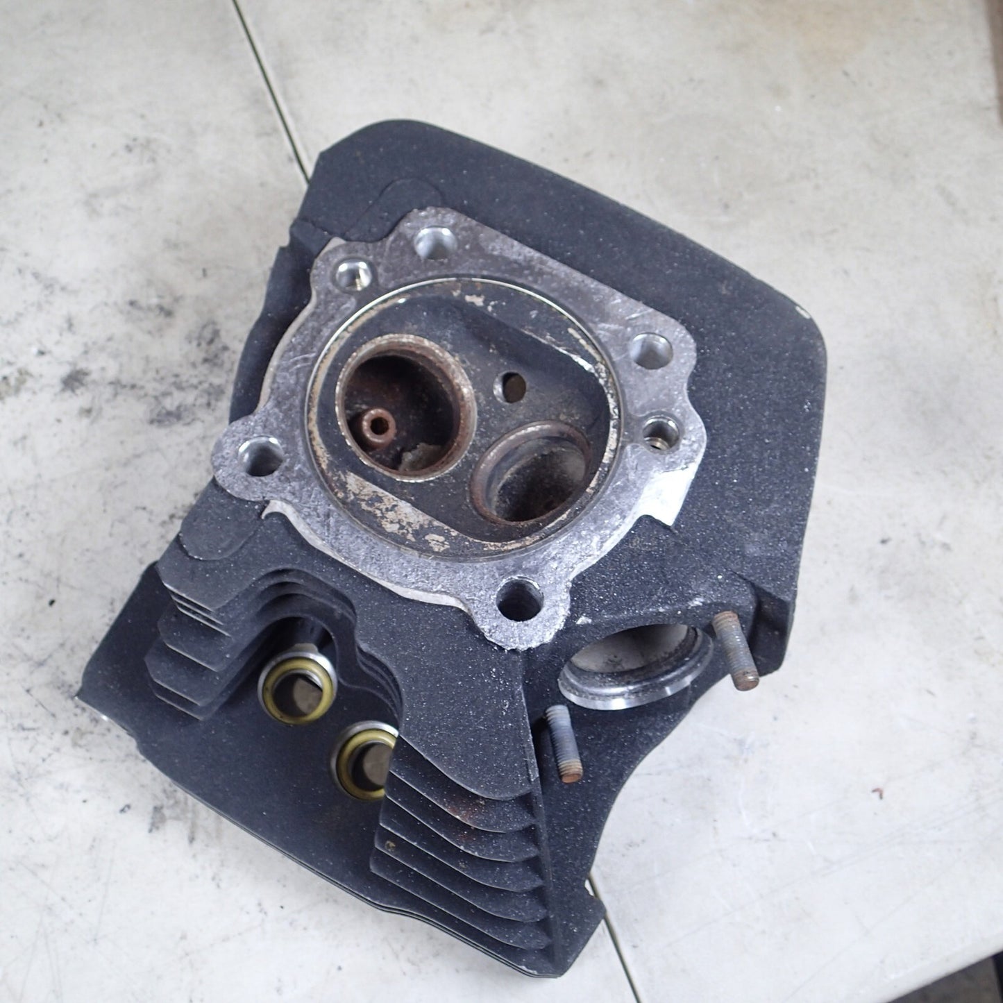 Harley Davidson Touring Dyna Softail Twin Cam 96" Rear Cylinder Head 17193-06 #9