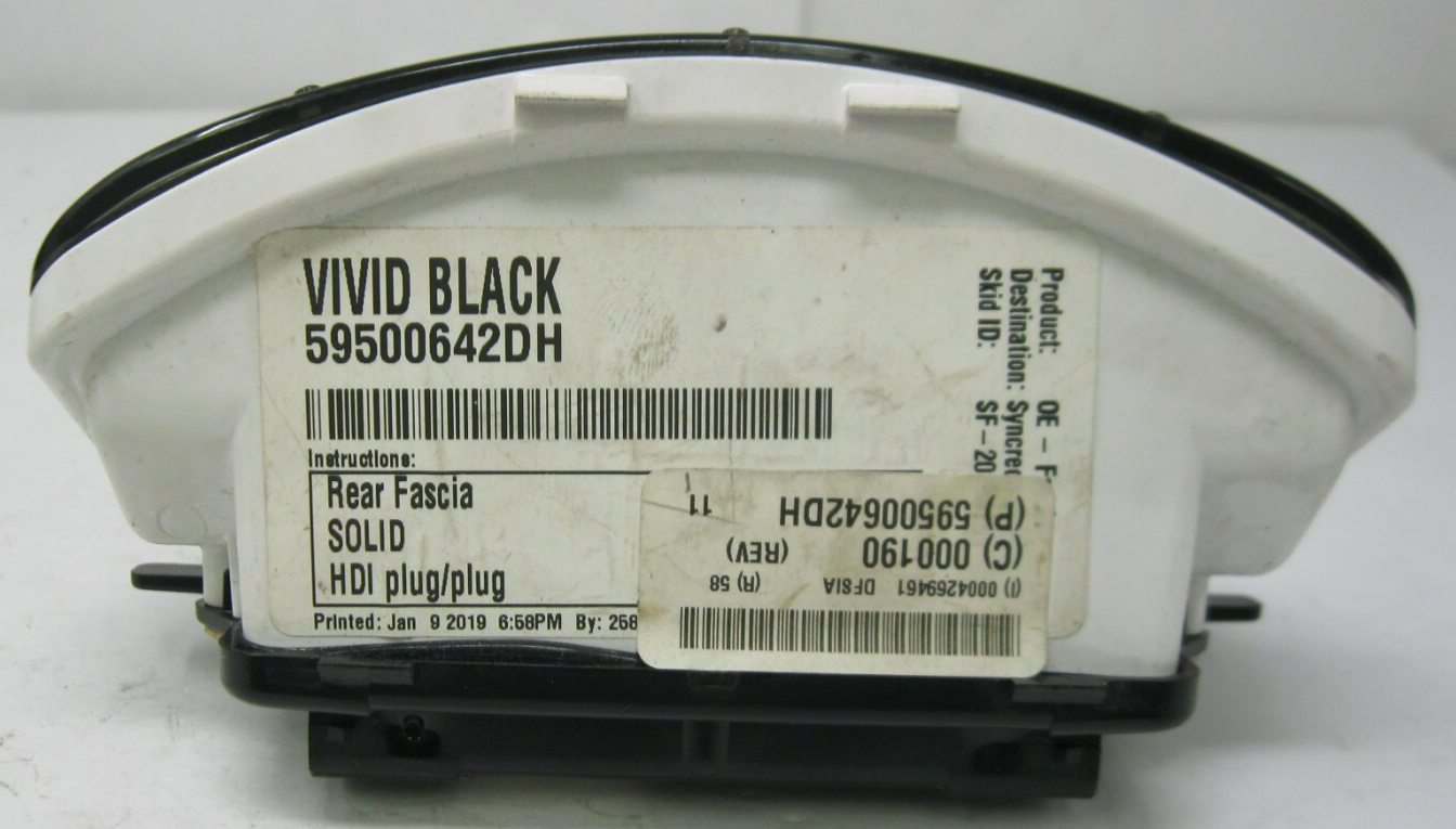 Harley-Davidson Rear Fender Lens Assy (CANADA ONLY - NO Bulbs or LED) 69377-10