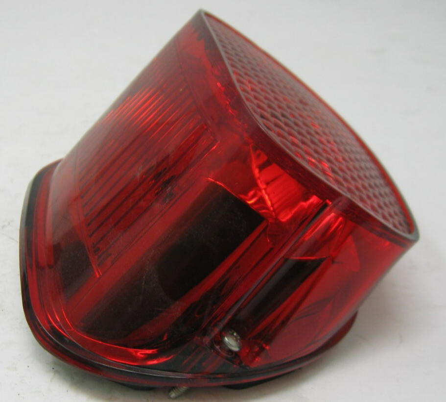 Harley-Davidson OEM Tail Light with Solid Red Lens (No Bulb or Socket) 68368-03