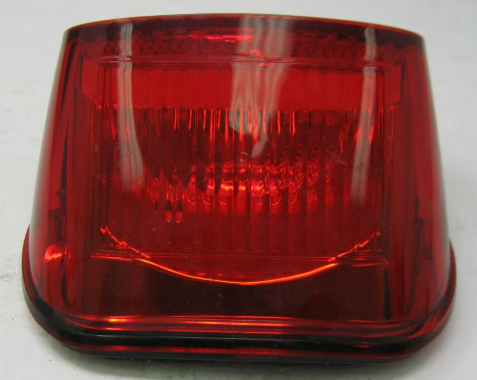 Harley-Davidson OEM Tail Light with Solid Red Lens (No Bulb or Socket) 68368-03