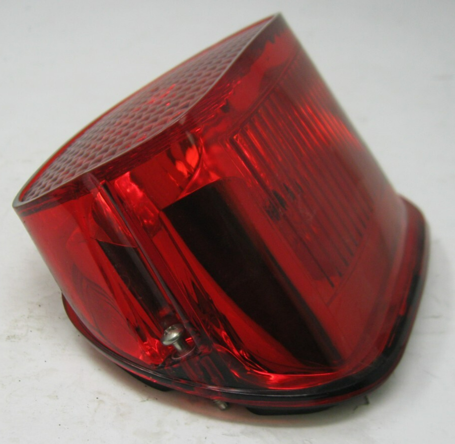 Harley-Davidson OEM Tail Light with Solid Red Lens (No Bulb or Socket) 68368-03