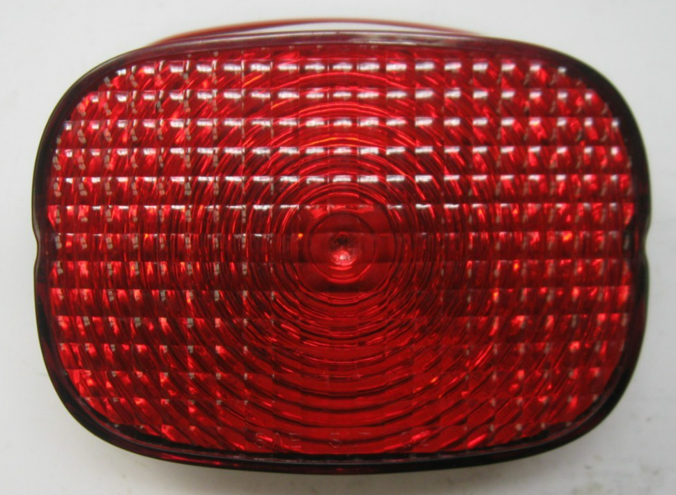 Harley-Davidson OEM 05-24 Tail Light Lens with Clear Lic. Plate Insert  68140-04