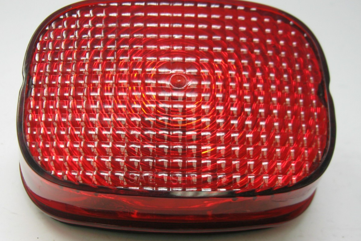 Harley-Davidson OEM 05-24 Tail Light Lens with Clear Lic. Plate Insert  68140-04