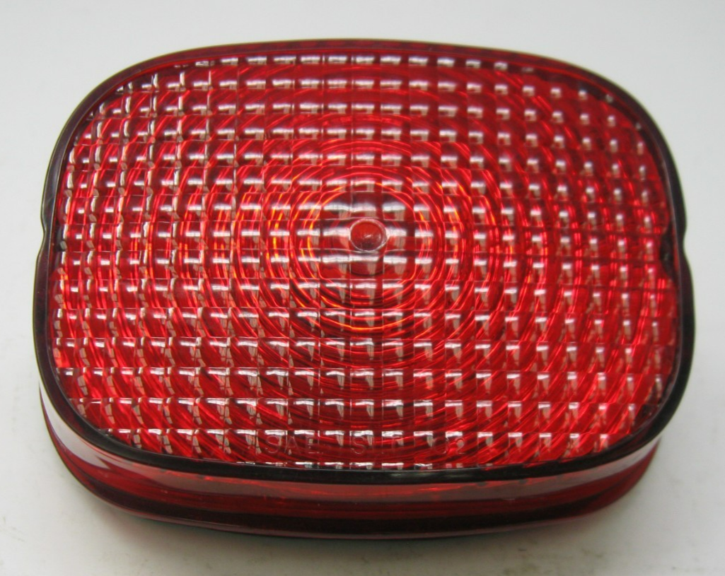 Harley-Davidson OEM 05-24 Tail Light Lens with Clear Lic. Plate Insert  68140-04
