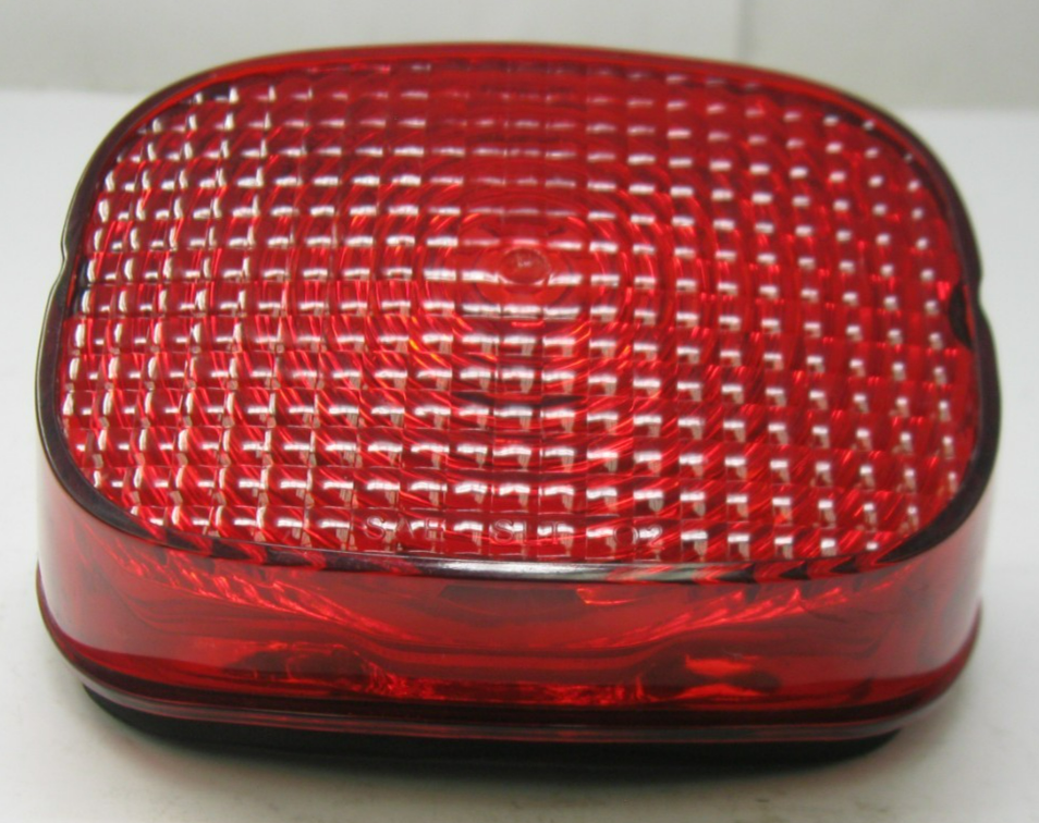 Harley-Davidson OEM 05-24 Tail Light Lens with Clear Lic. Plate Insert  68140-04