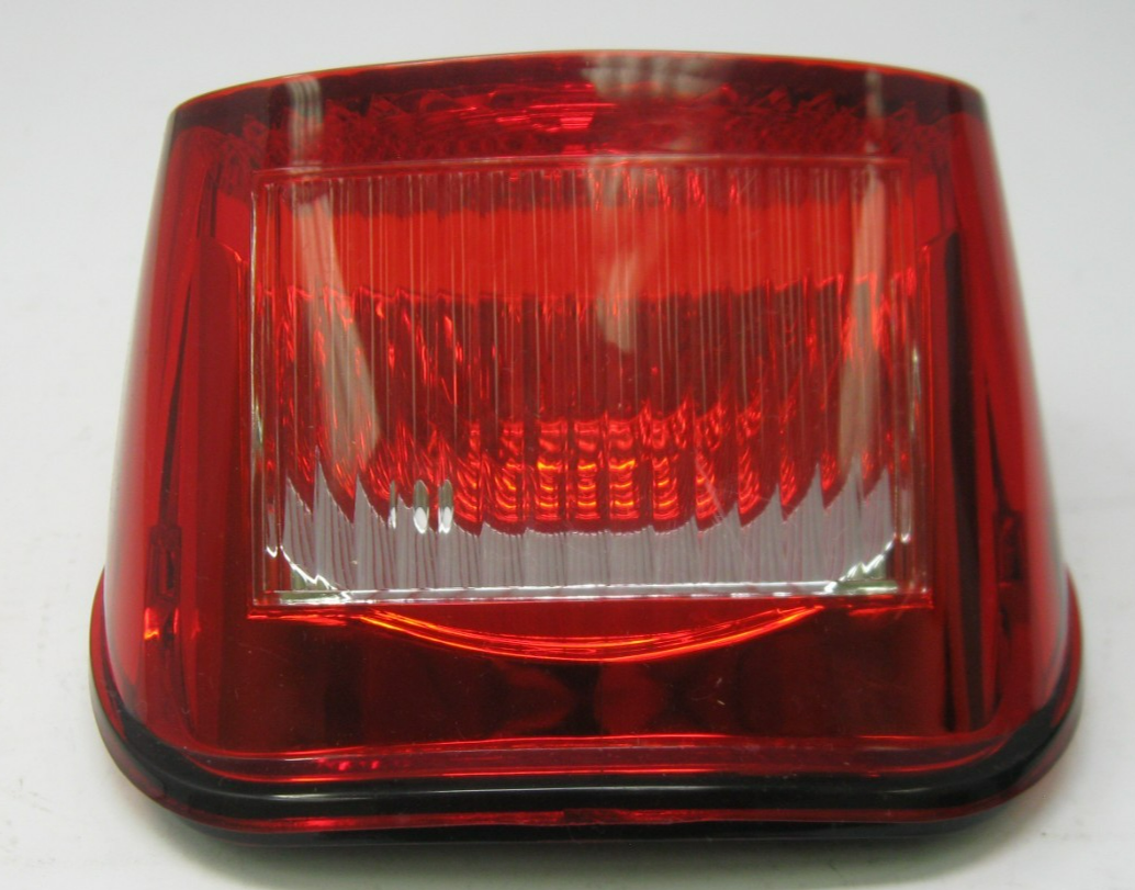 Harley-Davidson OEM 05-24 Tail Light Lens with Clear Lic. Plate Insert  68140-04
