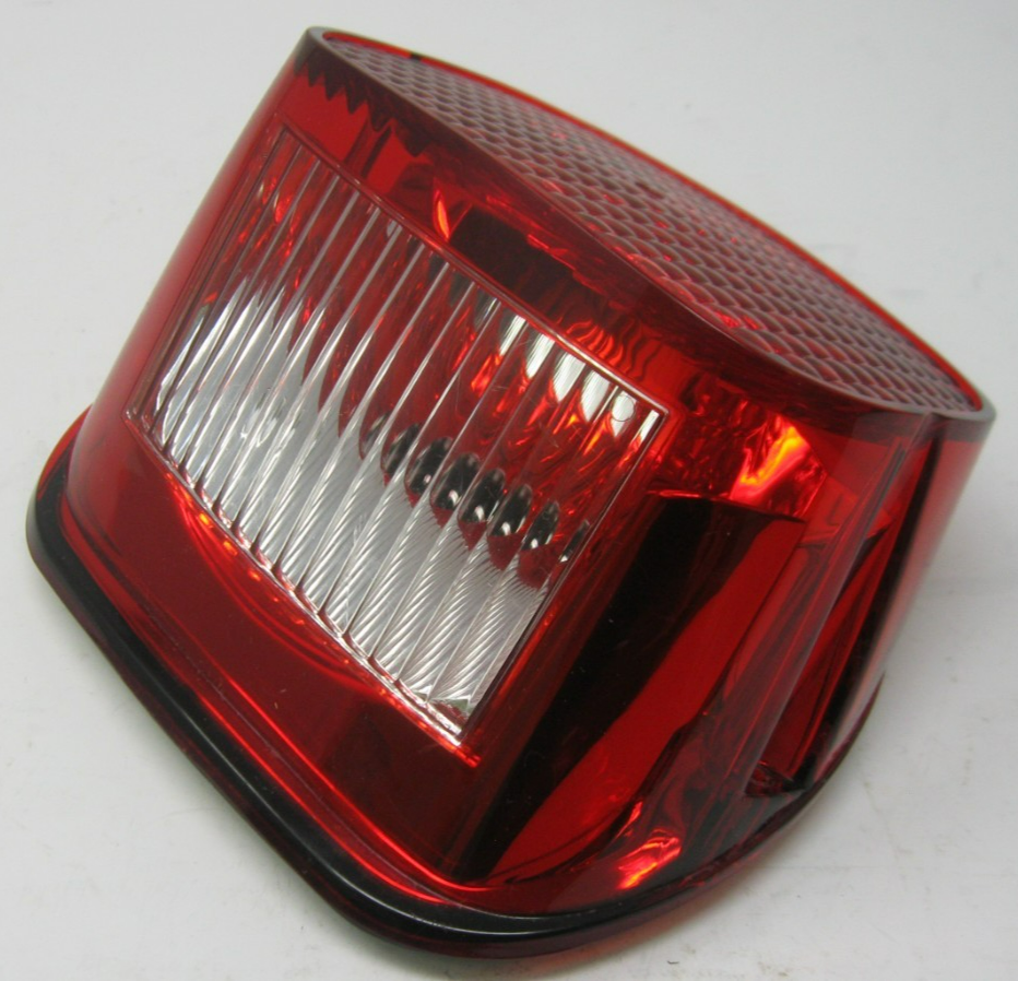 Harley-Davidson OEM 05-24 Tail Light Lens with Clear Lic. Plate Insert  68140-04