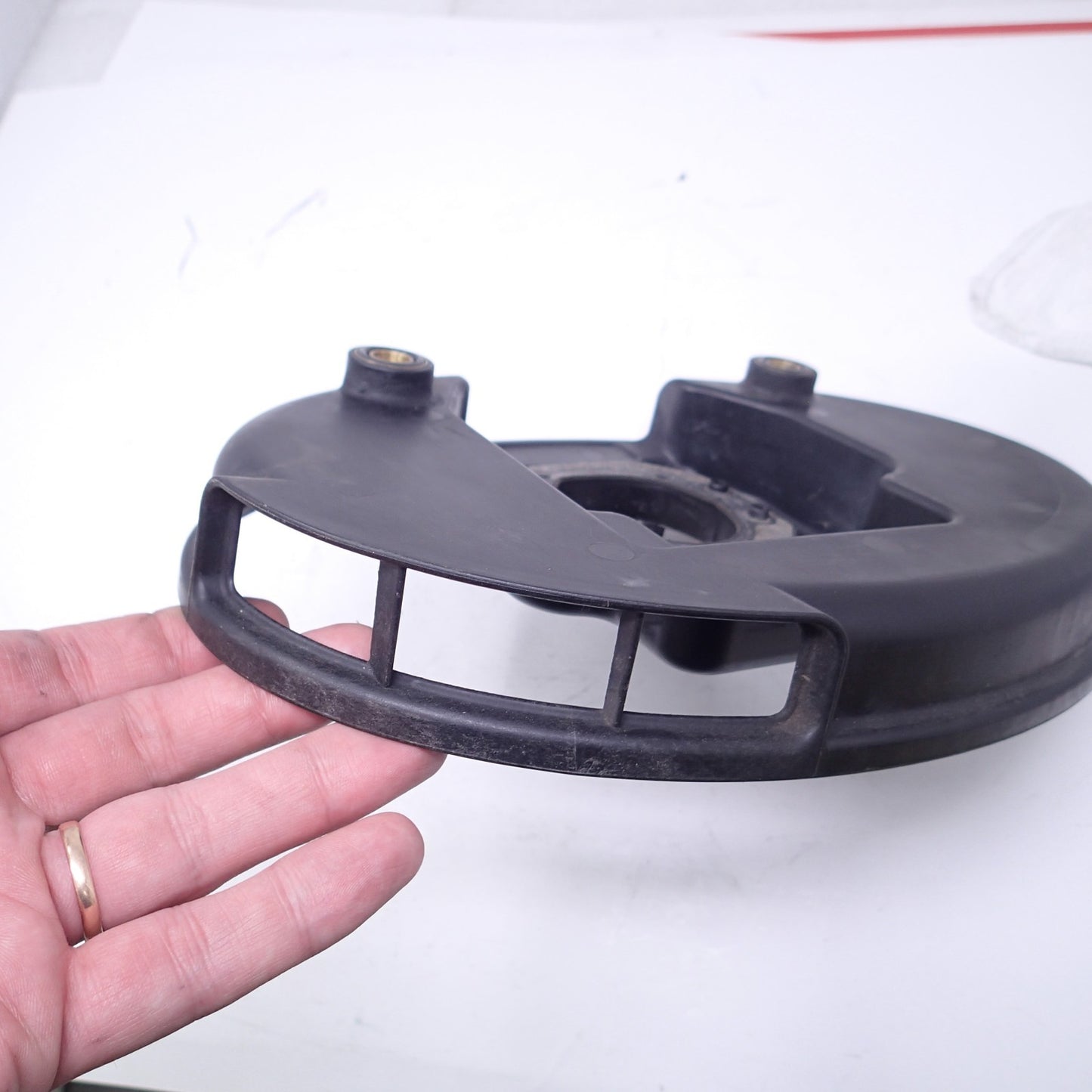 Harley Davidson Electra Glide Softail OEM Air Filter Cleaner Case Backplate