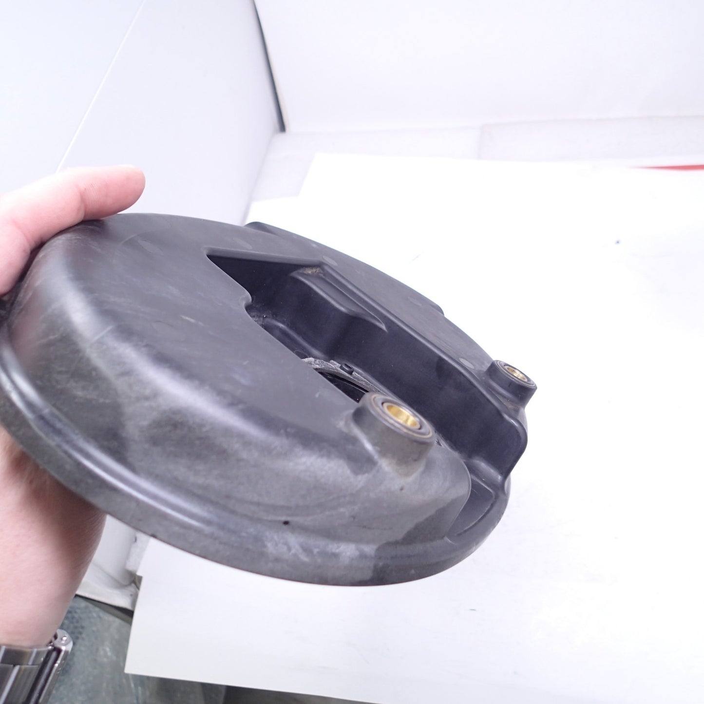 Harley Davidson Electra Glide Softail OEM Air Filter Cleaner Case Backplate