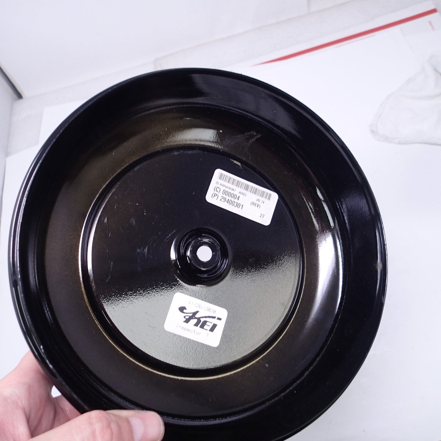 Harley-Davidson Softail Black Air Cleaner  Slim FXST FLHC 61300604