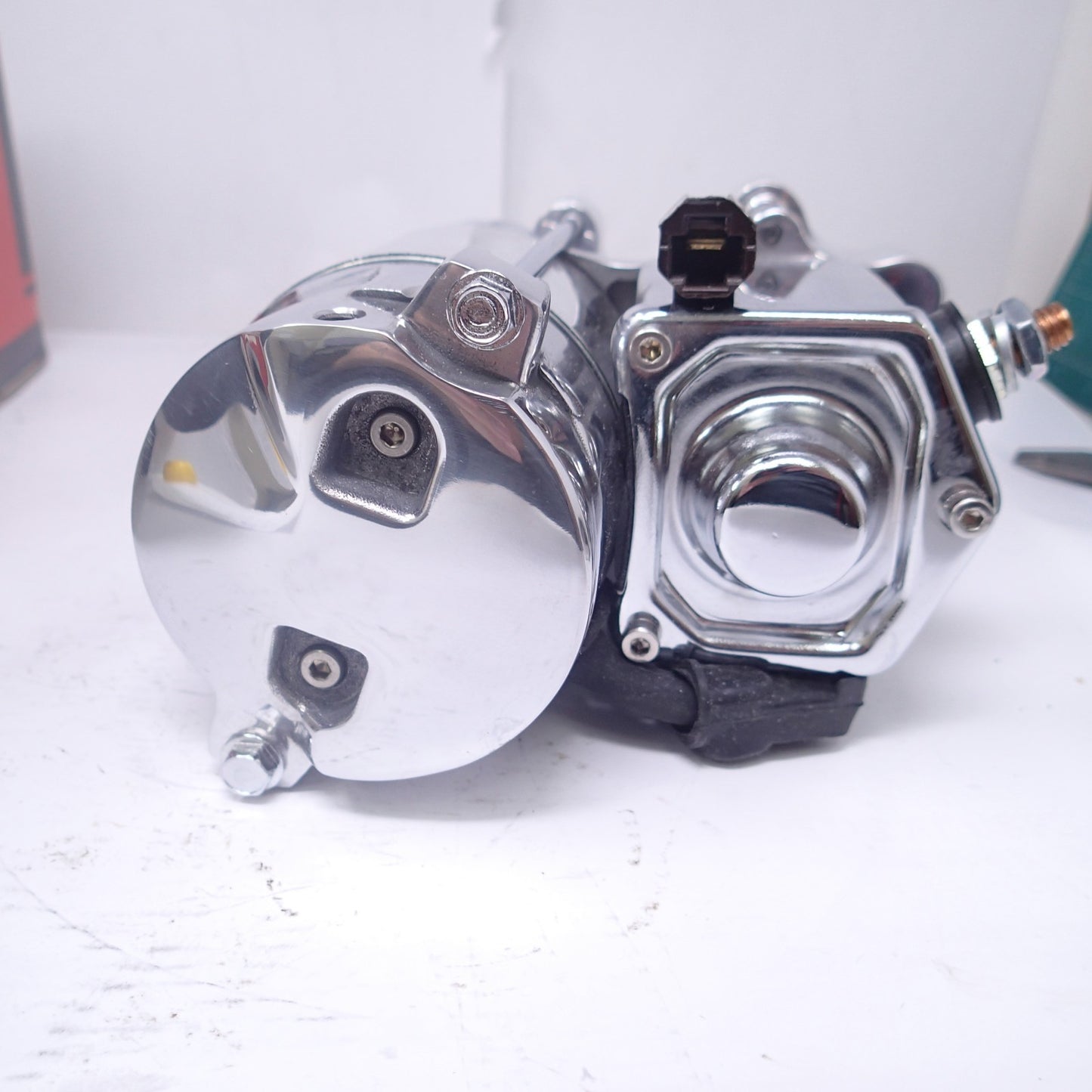 Spyke Super Torque Starter 1.2 Kwa Polished 86-20 XL 794-08 Buell DS-196177