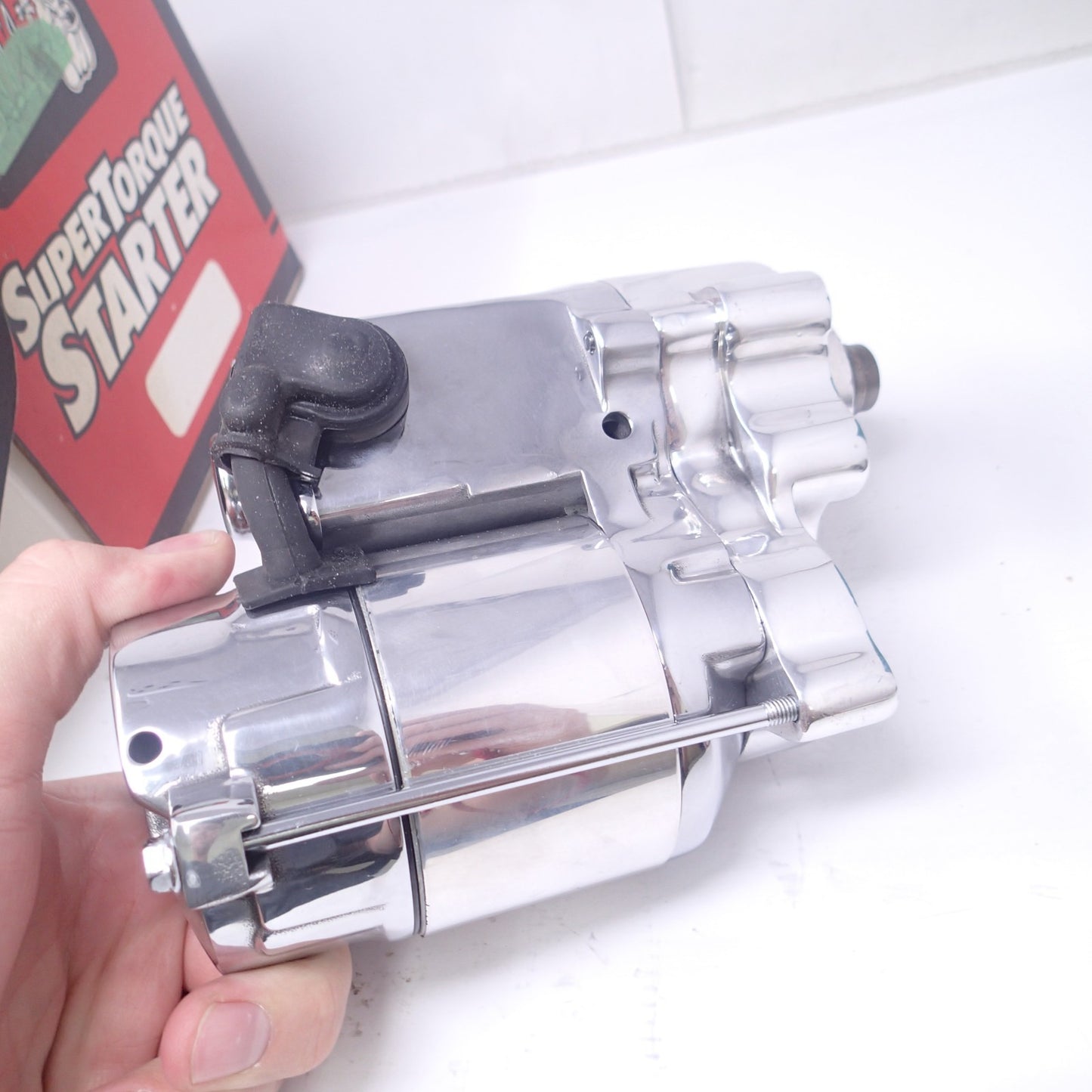 Spyke Super Torque Starter 1.2 Kwa Polished 86-20 XL 794-08 Buell DS-196177