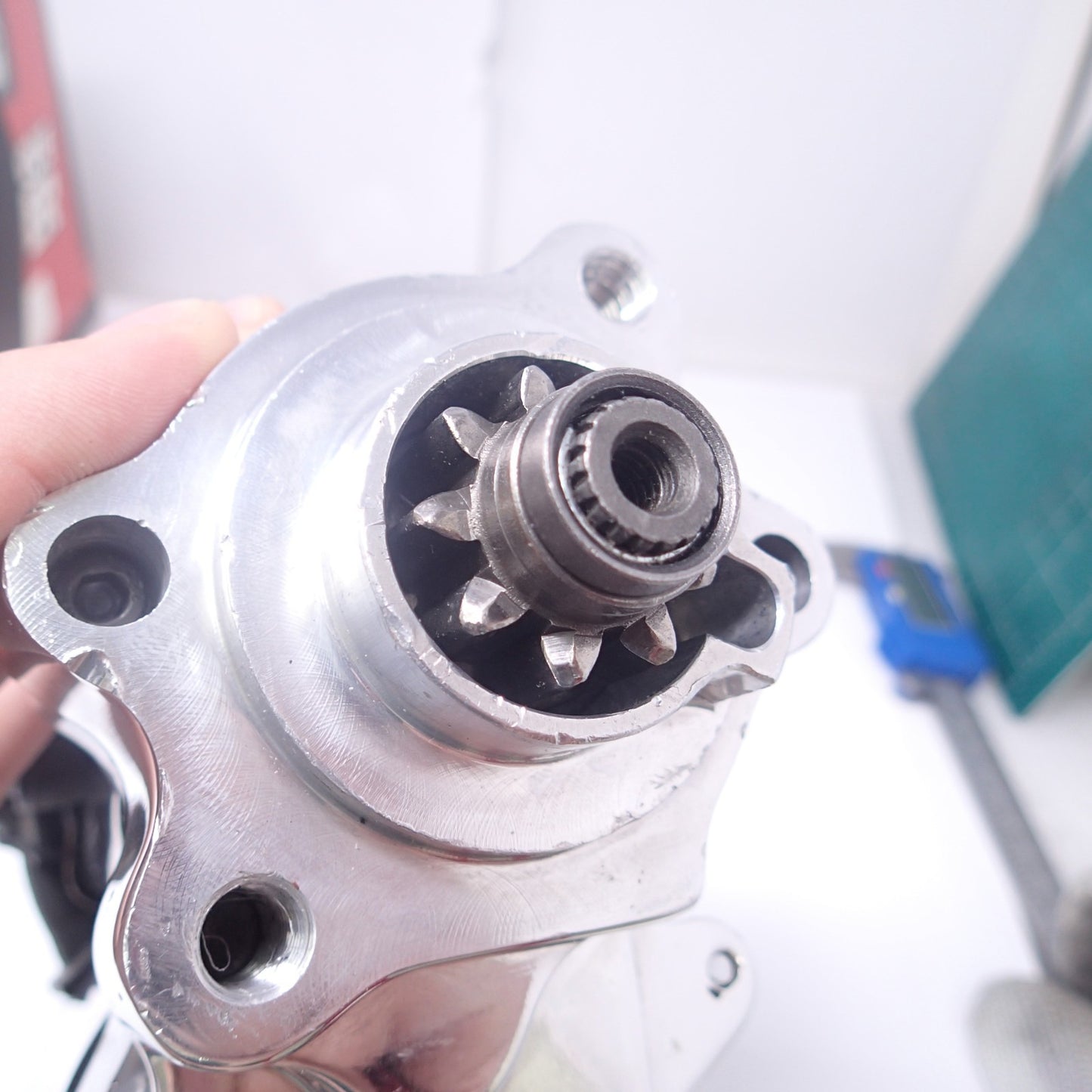 Spyke Super Torque Starter 1.2 Kwa Polished 86-20 XL 794-08 Buell DS-196177