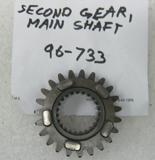 Ultima 6 Speed RSD Transmission Main Shaft Second Gear  96-733
