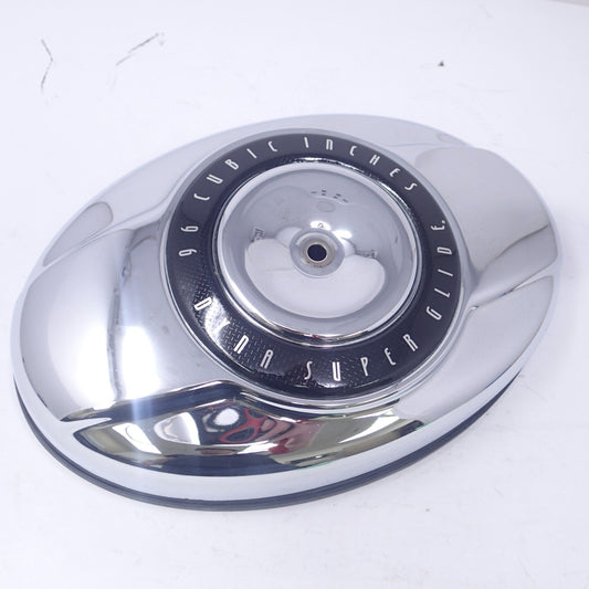 Harley Davidson Air Intake chrome Cover & Back Plate + seal
