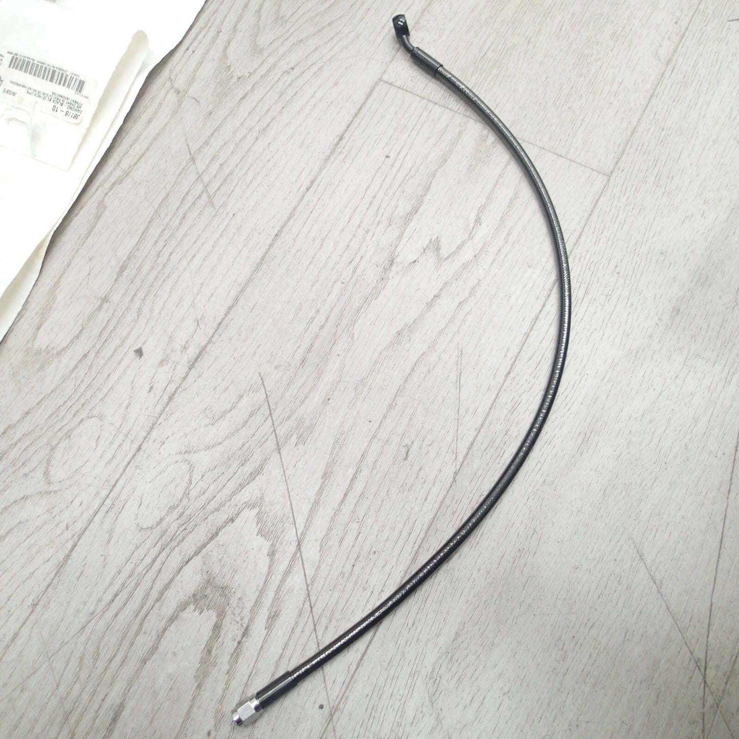 96-10 Harley Davidson Touring 23In Black Upper Brake Line 38118-10