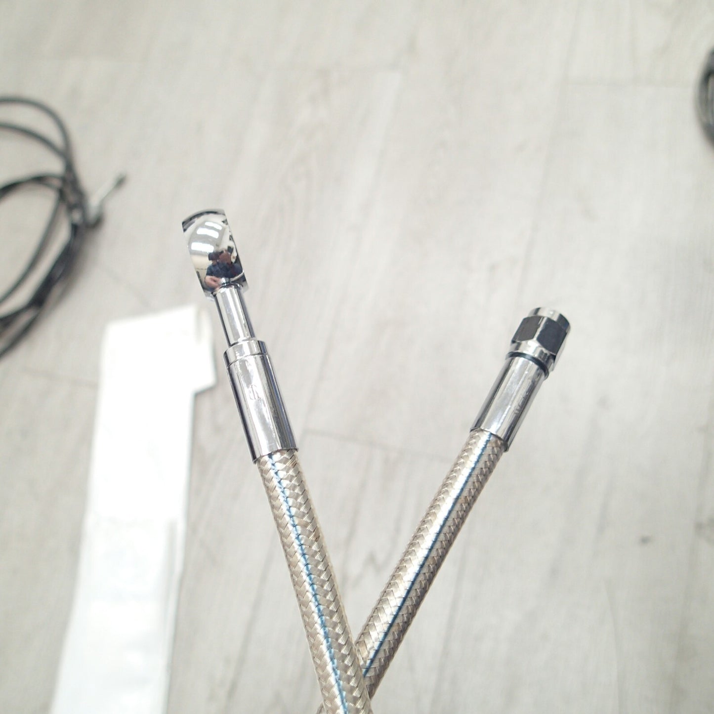 GENUINE HARLEY DAVIDSON Diamond Black Upper Brake Line Kit 41800043A