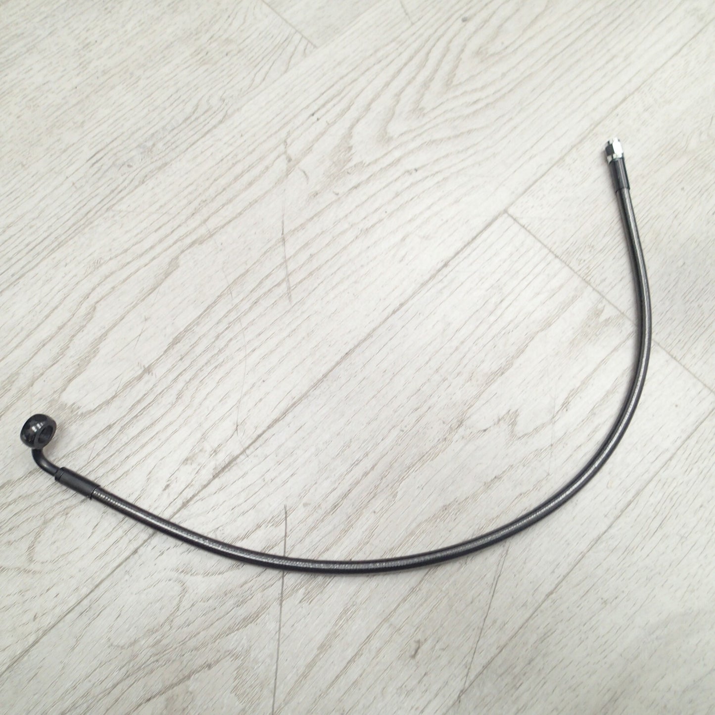 Harley-Davidson OEM DYNA/FXST Front Upper Brake Line Black 41800122A