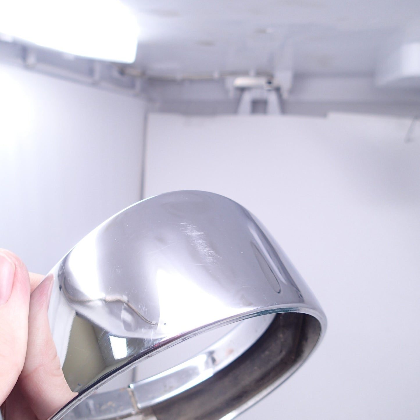 4.5'' Headlamp Headlight Trim Ring Harley 2011 FLSTC little dent