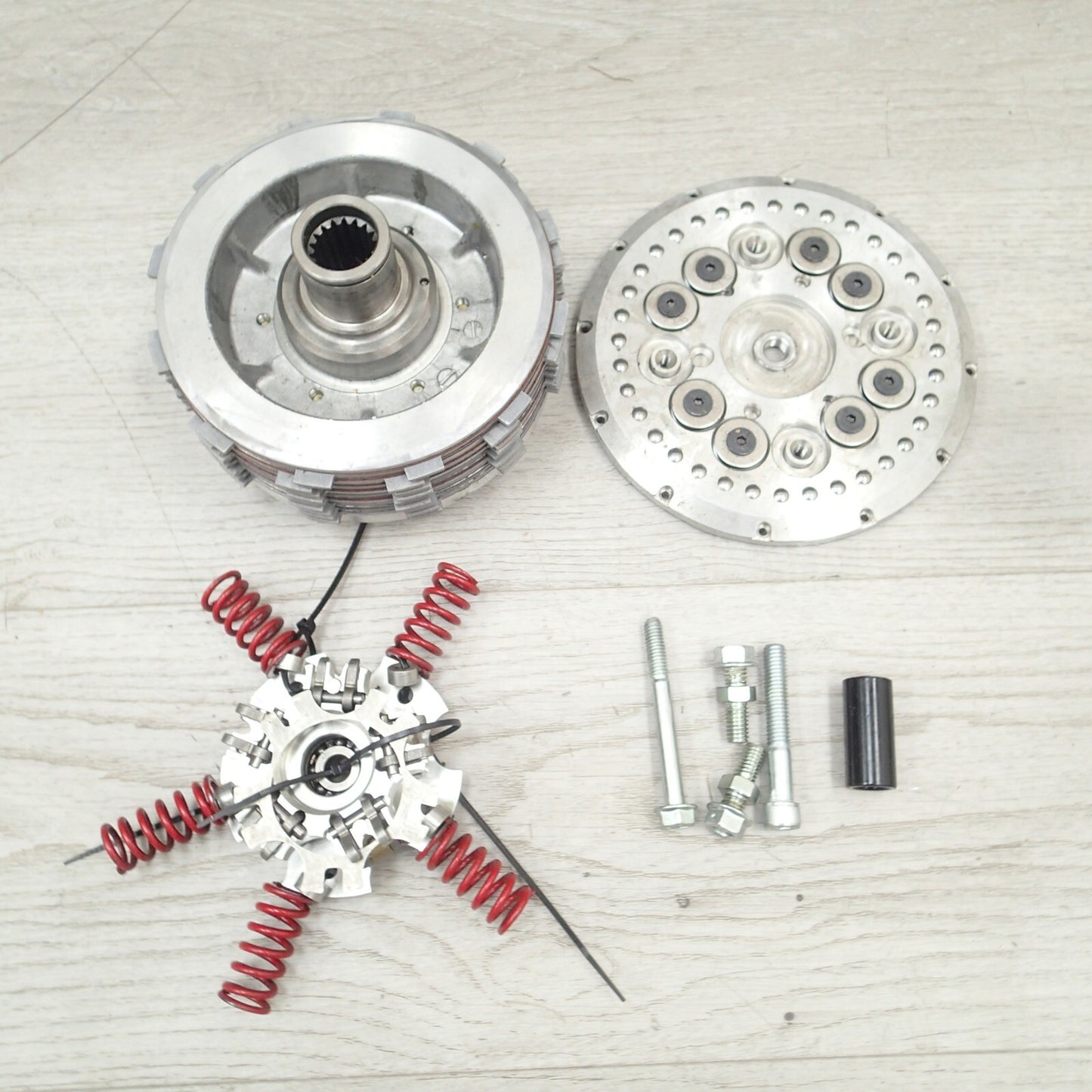 37970-03A RACE CLUTCH Twin CAM Model 90-99 EVO NOT FUUL SEE photo