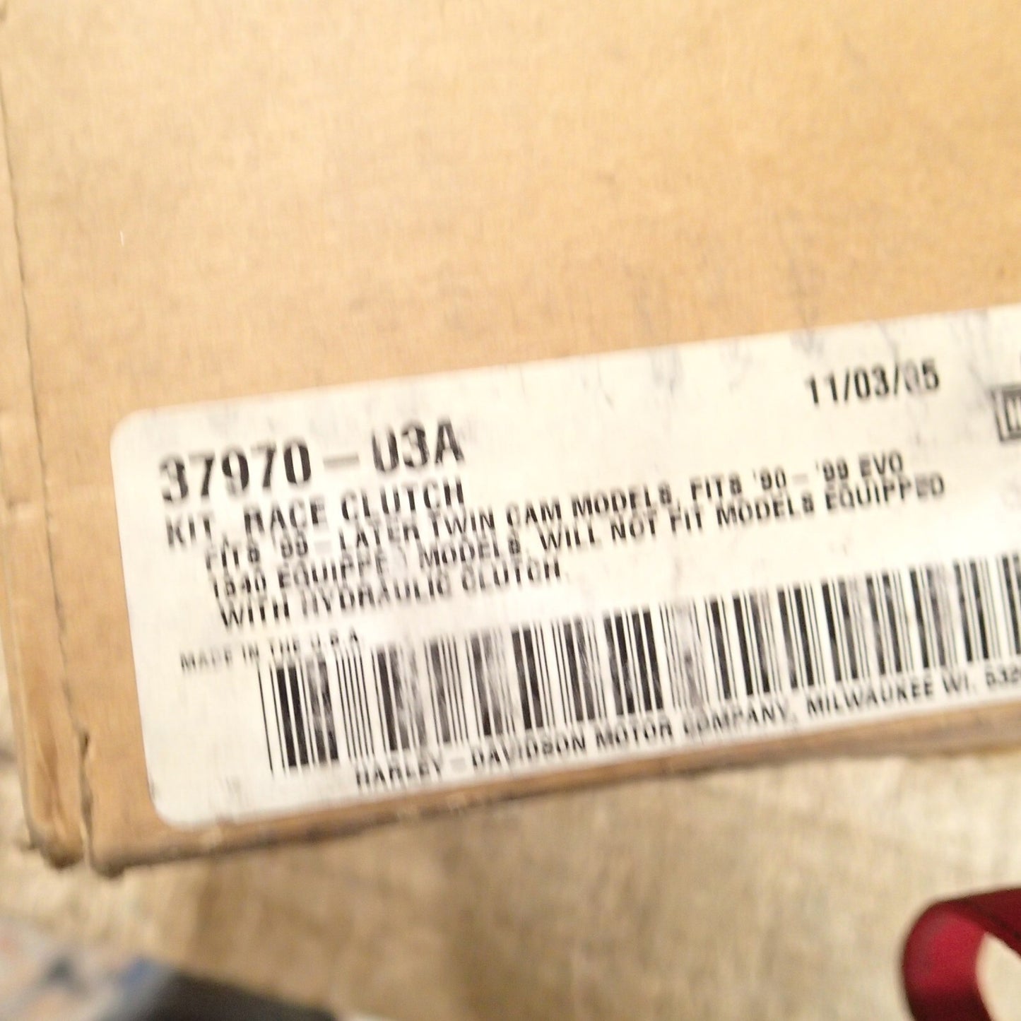 37970-03A RACE CLUTCH Twin CAM Model 90-99 EVO NOT FUUL SEE photo